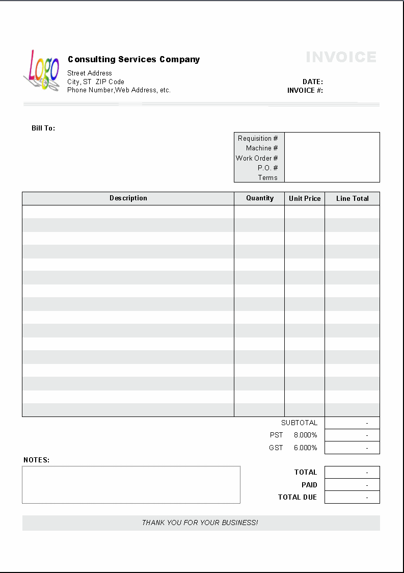 Excel Invoice Template Main Window Office Kit Com Excel Invoice