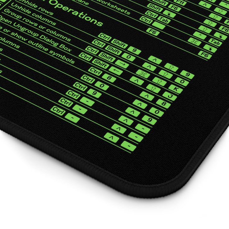 Excel Mouse Pad