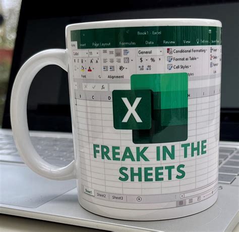 Excel Mug Freak In The Sheets Mug Spreadsheet Mug Funny Etsy Uk