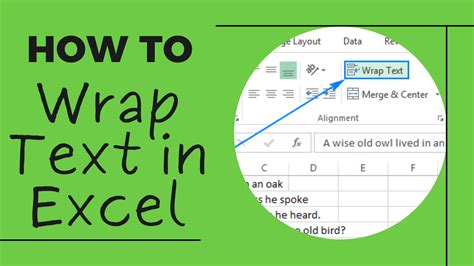 Excel New Line In Cell Inc How To Wrap Text In Excel Excel At Work