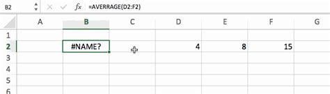 Excel Six Common Errors And How To Fix Them