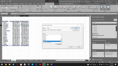 Excel Subtract Two Column In Pivot Table Stack Overflow