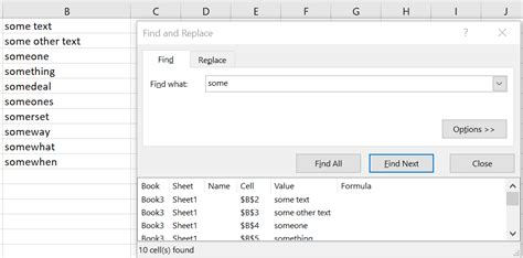 Excel Vba Find Values Formulas Comments In Excel Analyst Cave