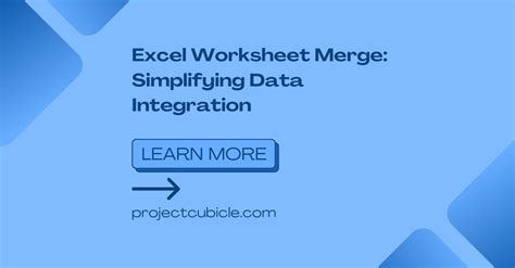 Excel Worksheet Merge Simplifying Data Integration