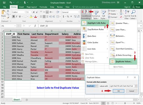 Excelmadeeasy Identify Duplicate Values In Excel