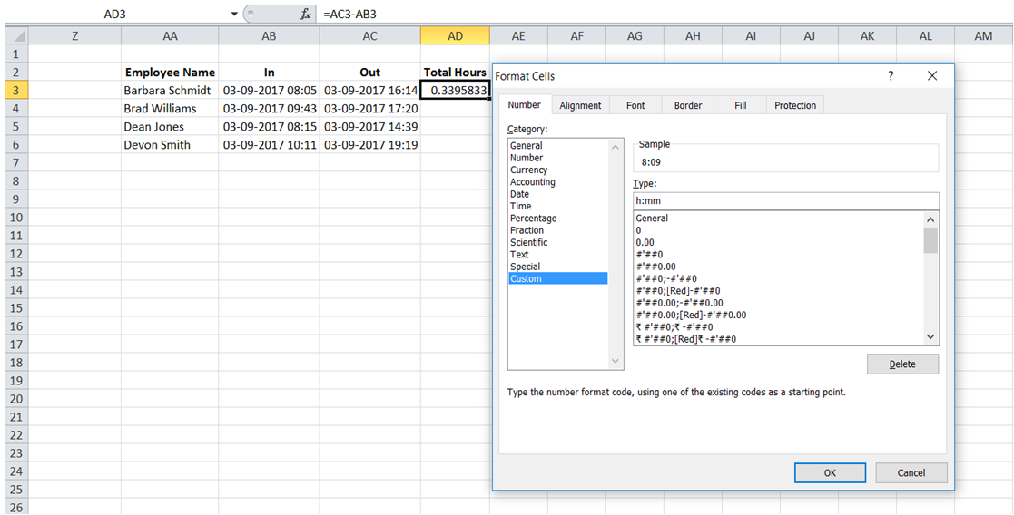 Excelmadeeasy Interval Between 2 Times In Excel