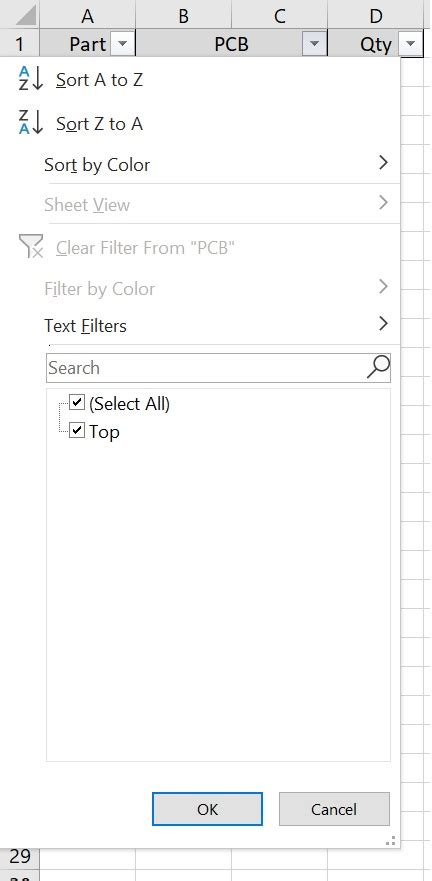 Filter Excel Remove Autofilter From A Single Column Stack Overflow