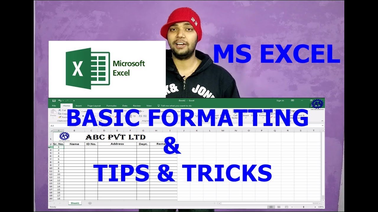 Five Excellent Basic Formatting Tips On Ms Excel