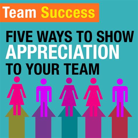 Five Ways To Show Appreciation To Your Team Your Team Success