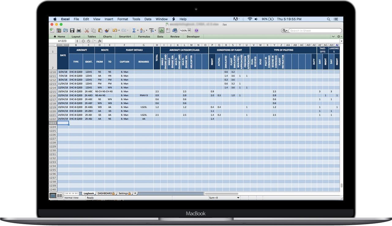 Foreflight Digital Pilot Logbook For Ipad And Iphone