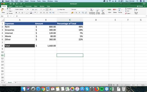 Formula For Percentage Of Total In Excel Learn Microsoft Excel