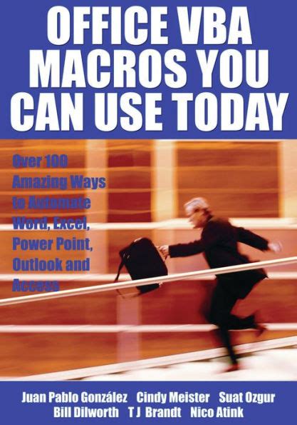 Free Ebook Office Vba Macros You Can Use Today Over 100 Amazing Ways To Automate Word Excel