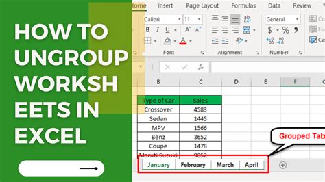 Group Worksheets In Excel How To Group And Ungroup Worksheets