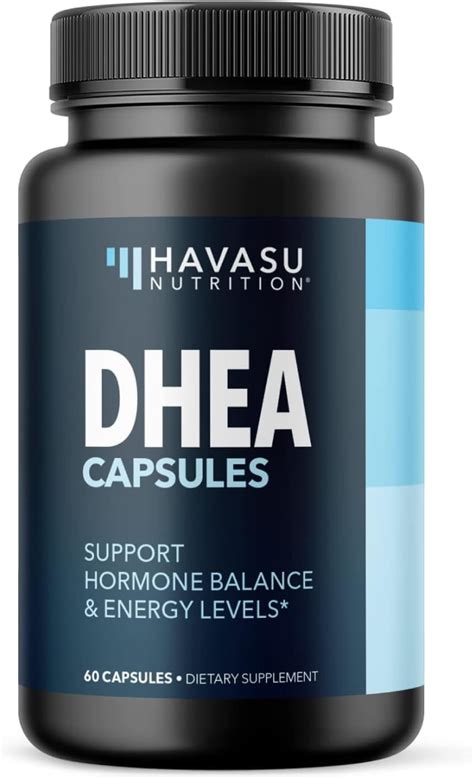 Havasu Dhea 50Mg Capsules Dhea Supplement For Men Women Boost