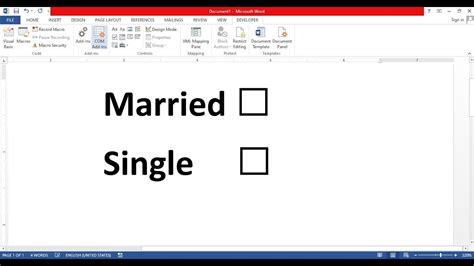 How Do I Insert A Yes No Checkbox In Word Printable Templates Free