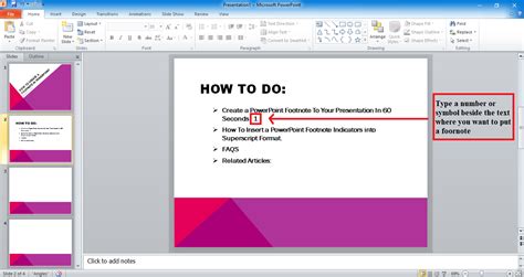 How To Add A Footnote In Powerpoint 3 Simple Methods