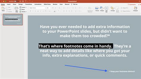 How To Add A Footnote In Powerpoint Yes Web Designs