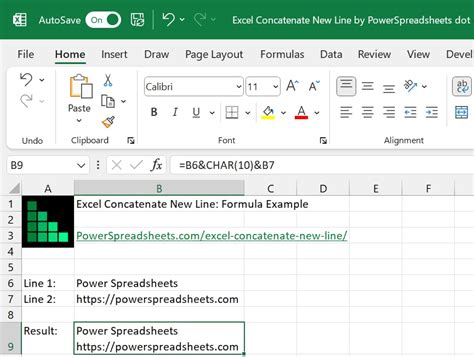 How To Add A New Line With The Concatenate Formula In Excel 5 Methods