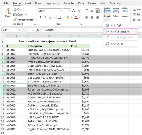 How To Add A New Row In An Excel Cell Printable Online