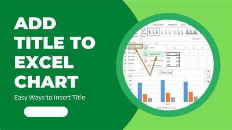 How To Add A Title To Excel Chart Learn Excel