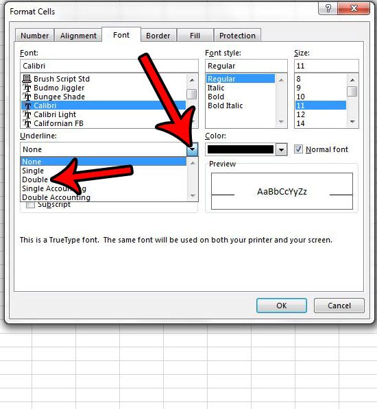 How To Add An Underline In Excel Selectiongera