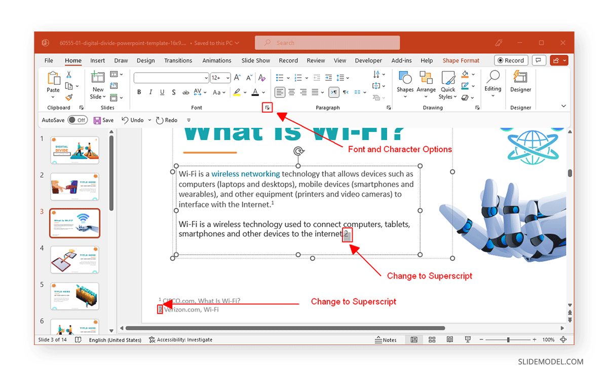 How To Add Footnotes In Powerpoint