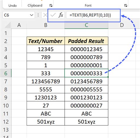 How To Add Leading Zeros To Numbers Or Text With Uneven Lengths Excel