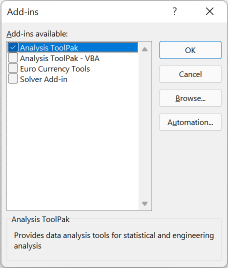 How To Add Use And Remove Excel Add Ins