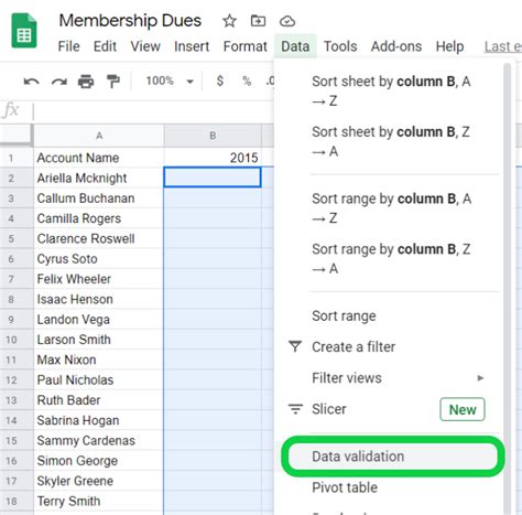 How To Add Yes No Drop Down In Google Sheets Step By Step