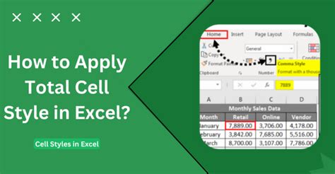 How To Apply Total Cell Style In Excel Learn Excel