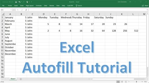 How To Auto Fill Dates In Excel