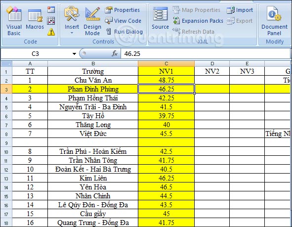 How To Automatically Color Rows And Columns In Excel Tipsmake Com