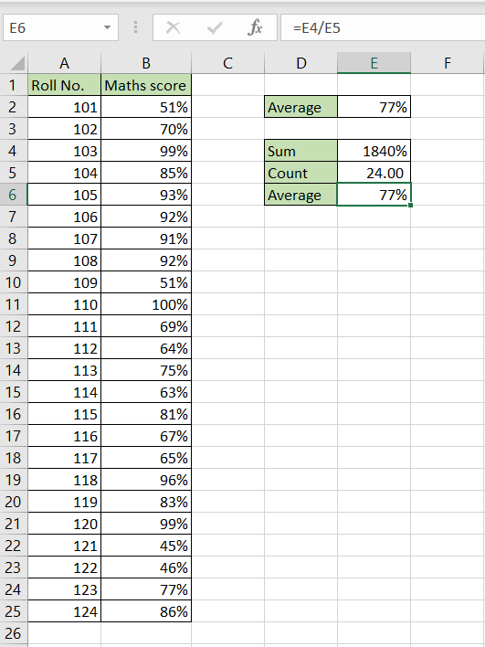 How To Average Percentages In Excel Spreadcheaters