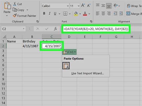 Calculate Age In Excel Dd Mm Yyyy