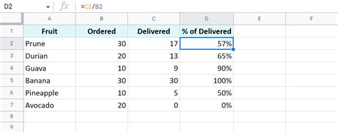 How To Calculate Average Percentage In Google Sheets