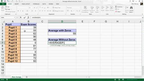 How To Calculate Expected Value Excel Average Excluding Calculate Zeros