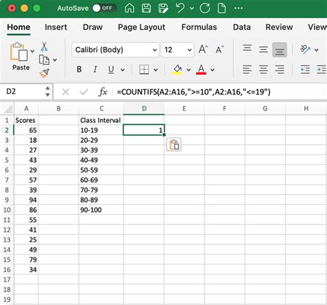 How To Calculate Frequency Using Countif Function In Excel