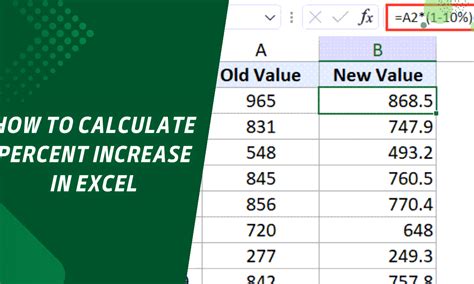 How To Calculate Percent Increase In Excel A Comprehensive Guide Earn Amp Excel