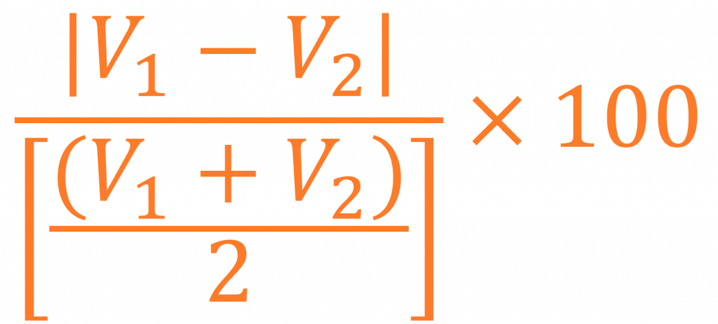 How To Calculate Percentage Difference