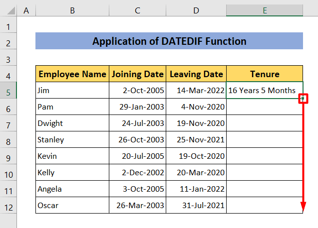 How To Calculate Tenure In Excel A Comprehensive Guide