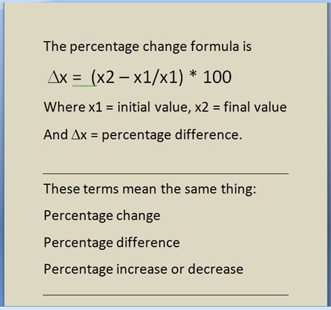 How To Calculate The Percentage Difference Or Increase Problems