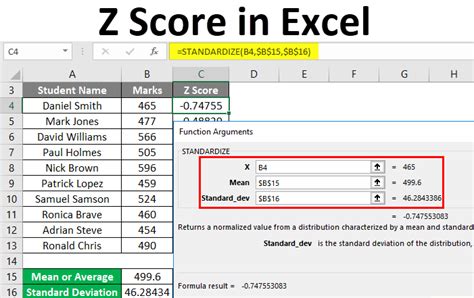 How To Calculate Z Score In Excel Simple Guide Using Examples