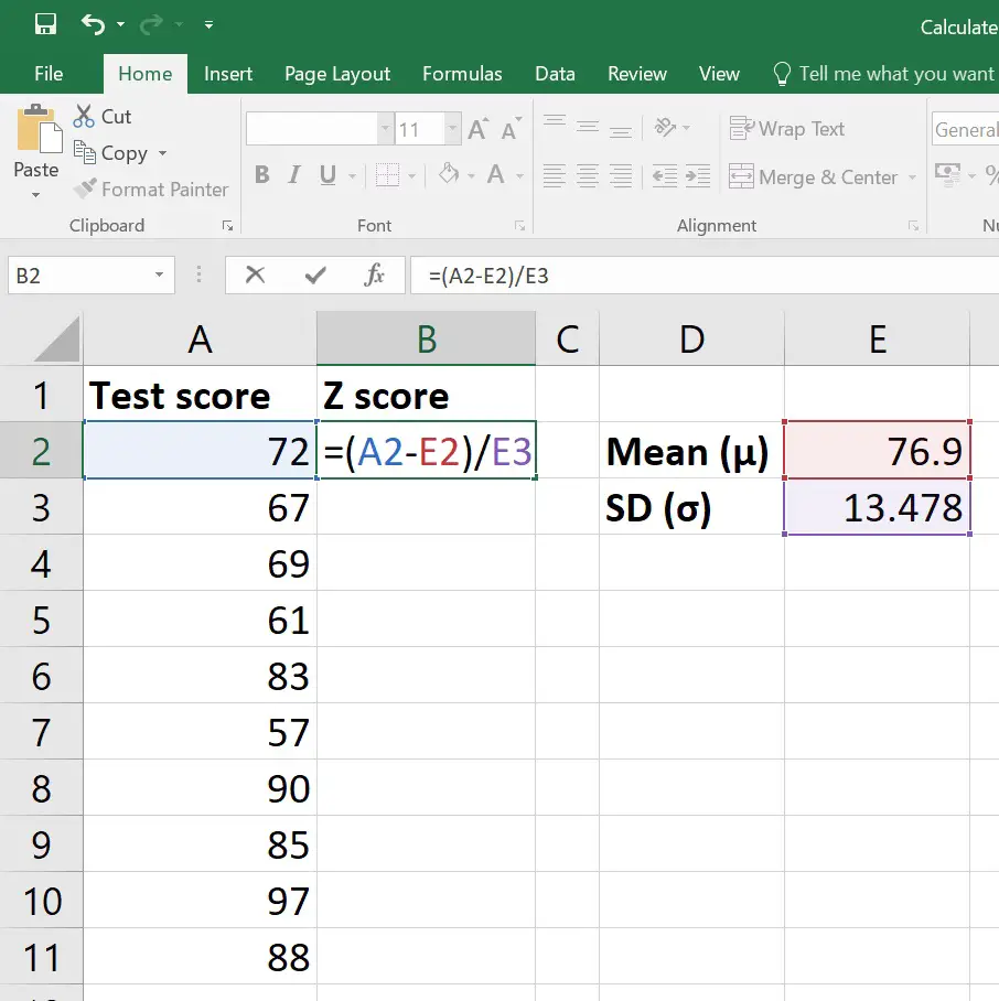 5 Ways To Calculate Z-Score