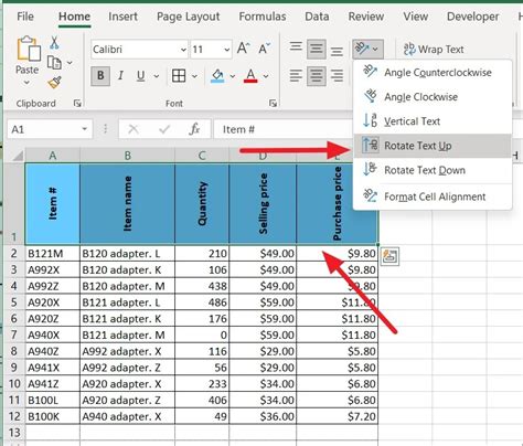 How To Change Rotation Of Text In Excel Wiring Work