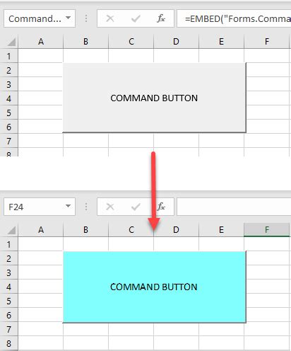 How To Change The Color Of Activex Control Button In Excel Automate Excel