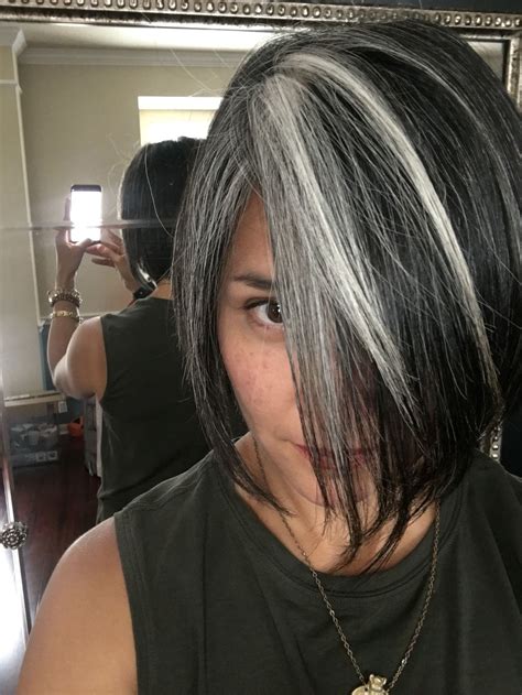 How To Color Grey Hair With Highlights Merahk