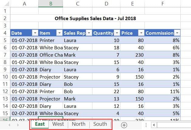 How To Combine Multiple Tabs In Excel Into One Pivot Table Printable