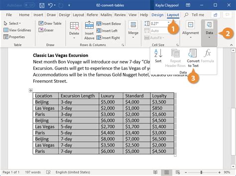 How To Convert A Table In Ms Word Excel Brokeasshome Com