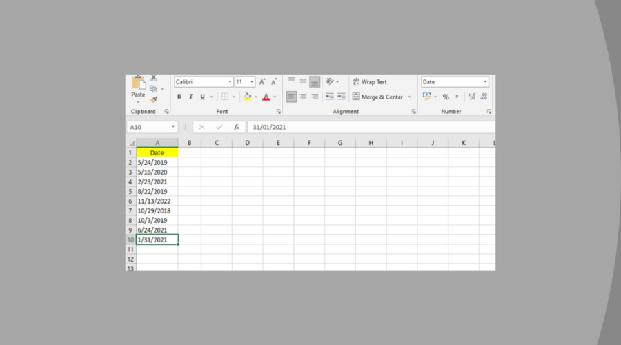 How To Convert Dates To Months And Or Years In Spreadsheet