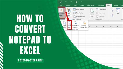 How To Convert Notepad To Excel With Columns Convert Text File Excel